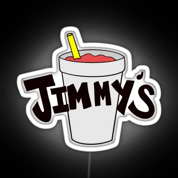 Jimmy S Slushie RGB Neon Sign