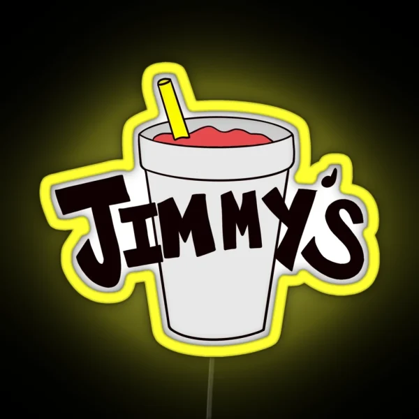 Jimmy S Slushie RGB Neon Sign