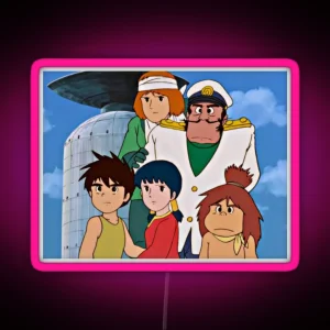 Jimsy Future Boy Conan RGB Neon Sign