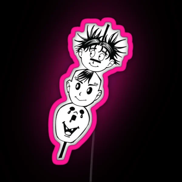 Jjk Chose And His Brothers Cute RGB Neon Sign