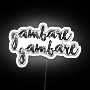 JJK GAMBARE RGB Neon Sign