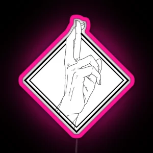 Jjk Hand Symbole RGB Neon Sign