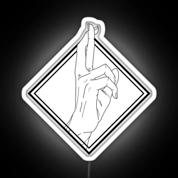 Jjk Hand Symbole RGB Neon Sign