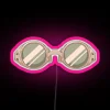 JJK Nanami Kento Glasses Bronze RGB Neon Sign