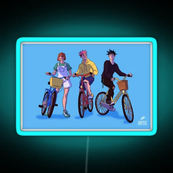 JJK Trio Itafushikugi RGB Neon Sign
