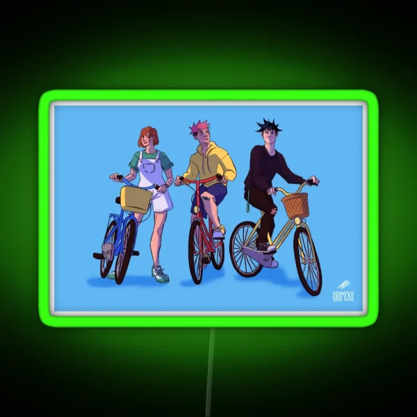 JJK Trio Itafushikugi RGB Neon Sign