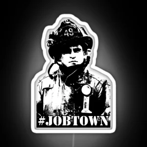 Job Town Ladder 49 RGB Neon Sign