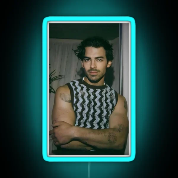 Joe Jonas RGB Neon Sign