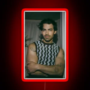 Joe Jonas RGB Neon Sign
