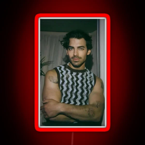Joe Jonas RGB Neon Sign