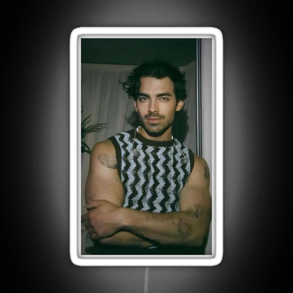 Joe Jonas RGB Neon Sign