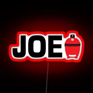 JOE On Kamado Charcoal BBQ Grilling Smoking Made Better RGB Neon Sign