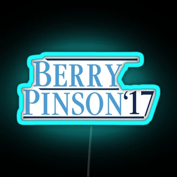Joel Berry Theo Pinson Election RGB Neon Sign