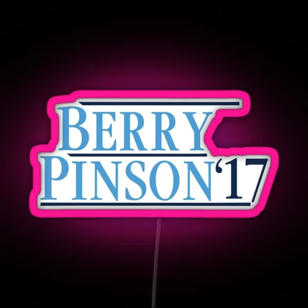 Joel Berry Theo Pinson Election RGB Neon Sign