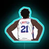 Joel Embiid EMVPIID RGB Neon Sign - Image 2