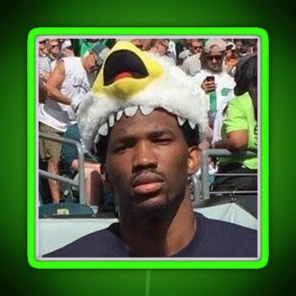 Joel Embiid RGB Neon Sign