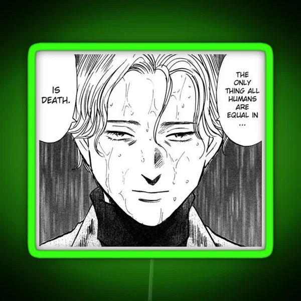 Johan Liebert RGB Neon Sign