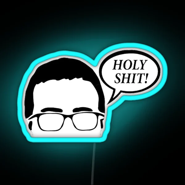 John Oliver Holy Shit RGB Neon Sign