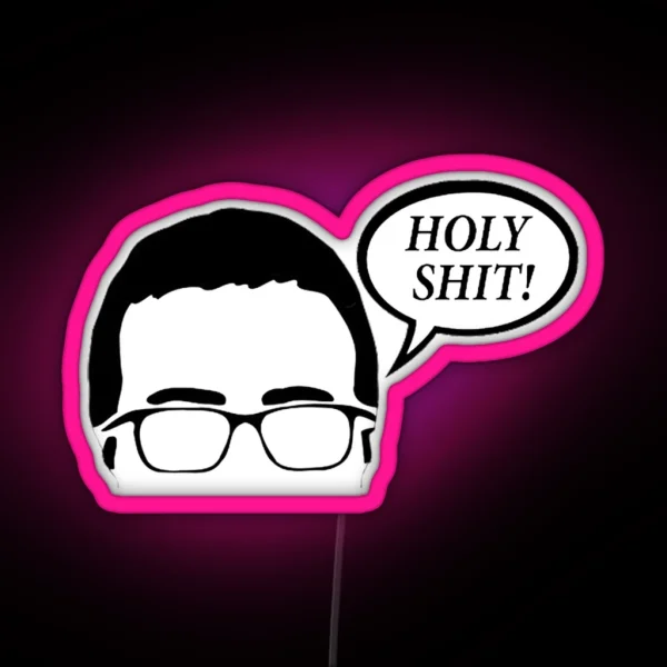 John Oliver Holy Shit RGB Neon Sign