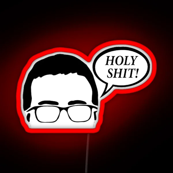 John Oliver Holy Shit RGB Neon Sign