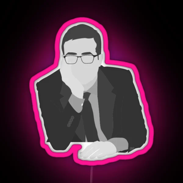 John Oliver RGB Neon Sign