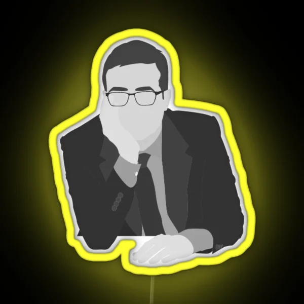 John Oliver RGB Neon Sign