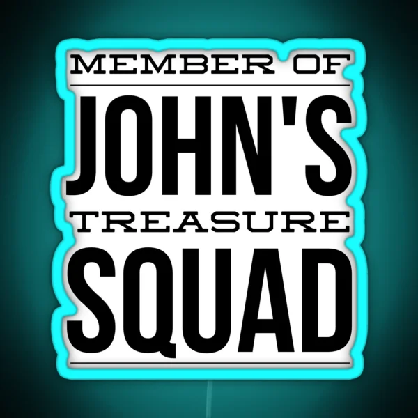 John S Squad RGB Neon Sign