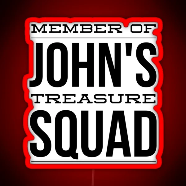 John S Squad RGB Neon Sign