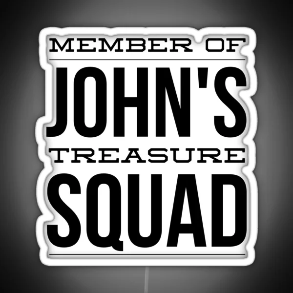 John S Squad RGB Neon Sign
