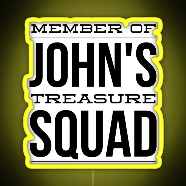 John S Squad RGB Neon Sign