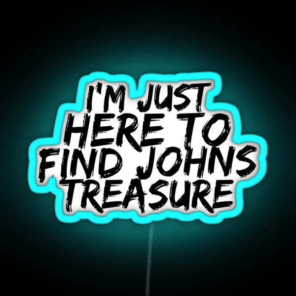 John S Treasure Painted RGB Neon Sign