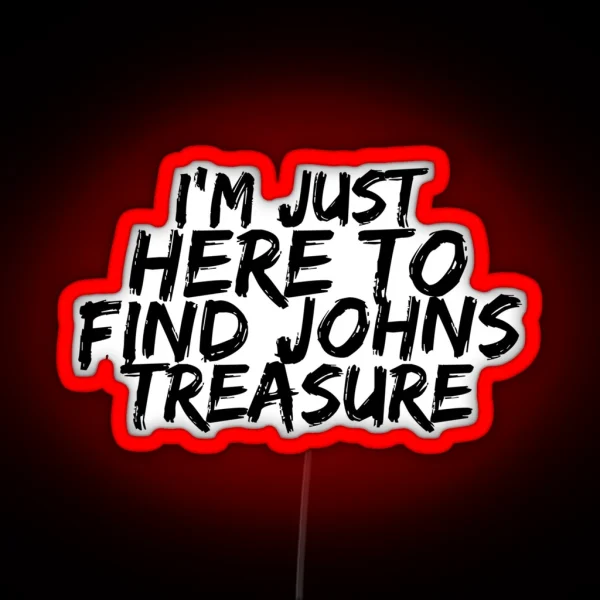 John S Treasure Painted RGB Neon Sign