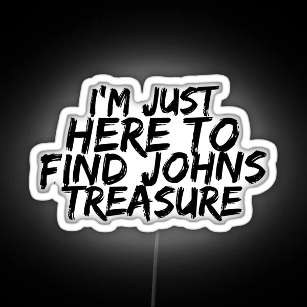 John S Treasure Painted RGB Neon Sign