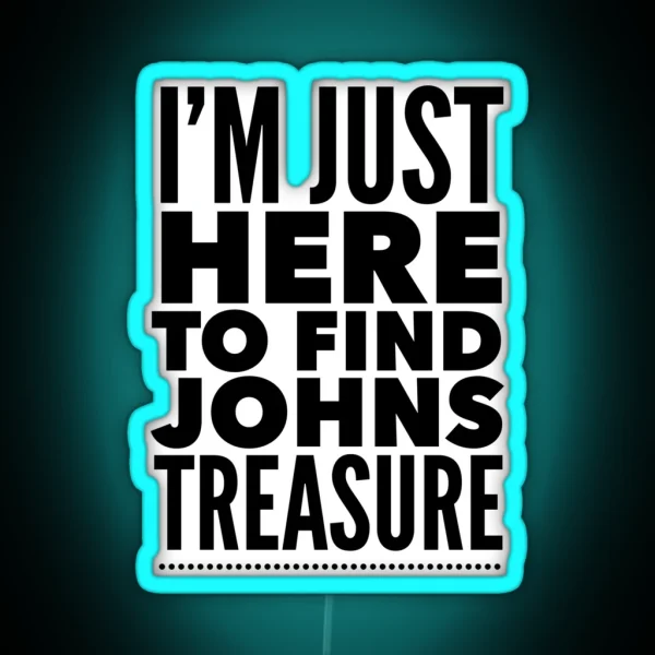 John S Treasure RGB Neon Sign
