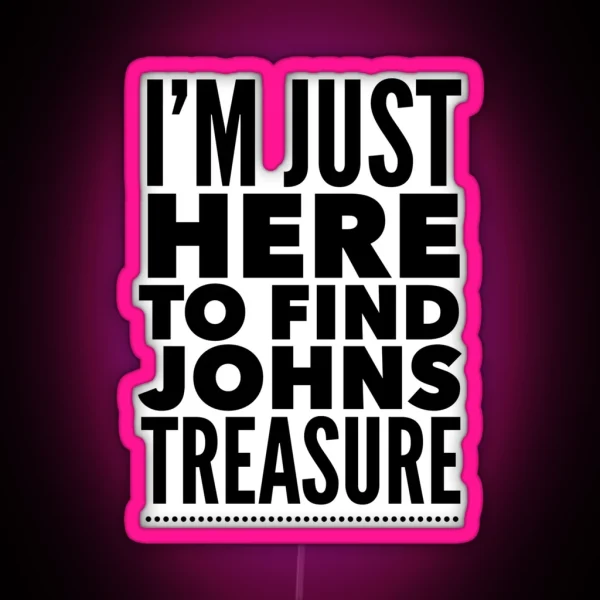 John S Treasure RGB Neon Sign