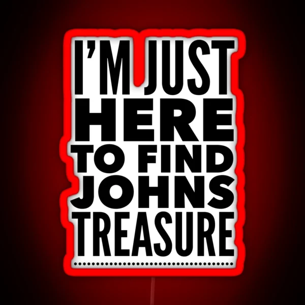 John S Treasure RGB Neon Sign