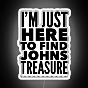 John S Treasure RGB Neon Sign