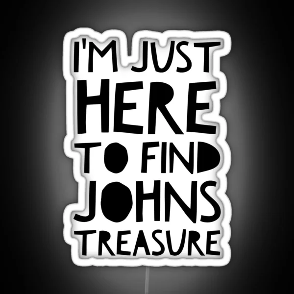 John S Treasure Scribble RGB Neon Sign