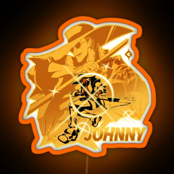Johnny RGB Neon Sign