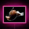 Johnson S Abyssal Deep Sea Angler Fish RGB Neon Sign