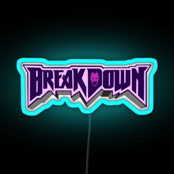 Jojo Breakdown RGB Neon Sign