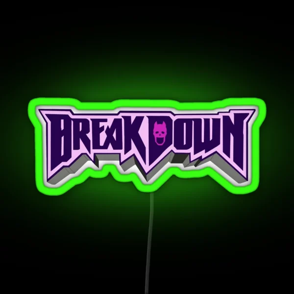 Jojo Breakdown RGB Neon Sign