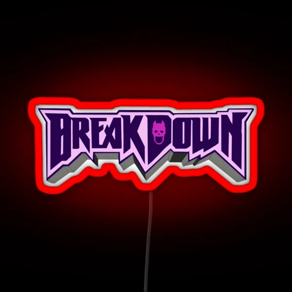 Jojo Breakdown RGB Neon Sign