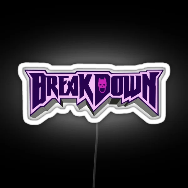Jojo Breakdown RGB Neon Sign