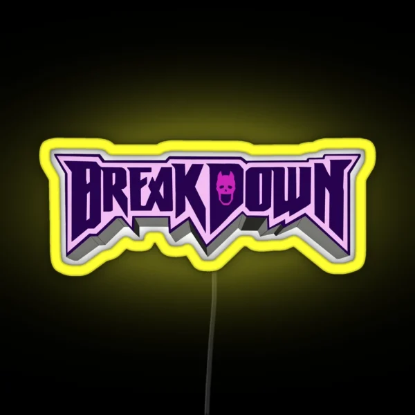 Jojo Breakdown RGB Neon Sign