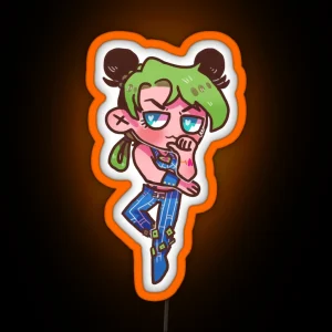 Jojo Chibis 6 RGB Neon Sign