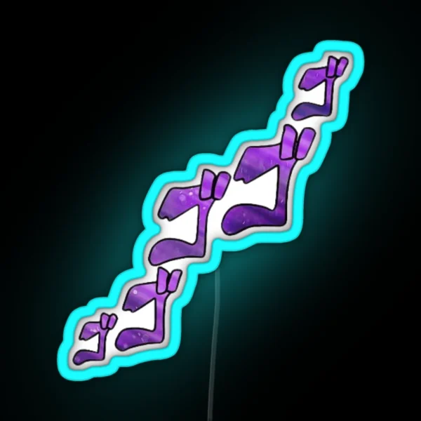 Jojo Manacing Signs RGB Neon Sign