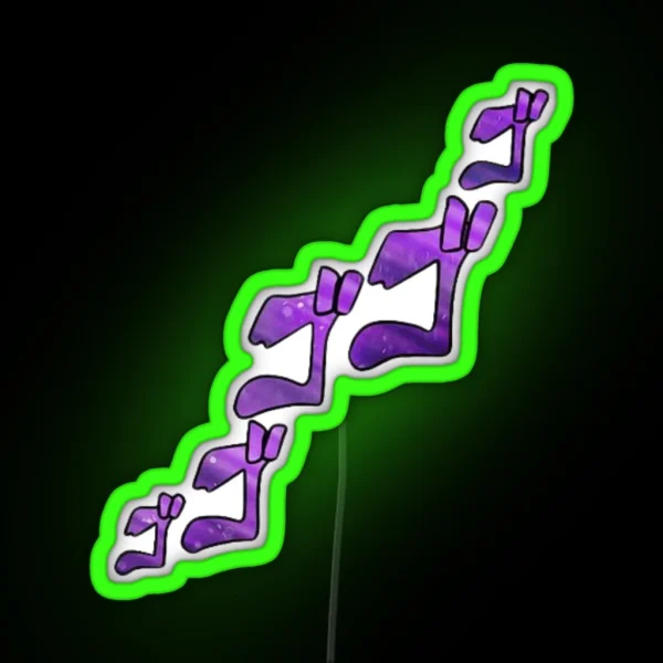 Jojo Manacing Signs RGB Neon Sign