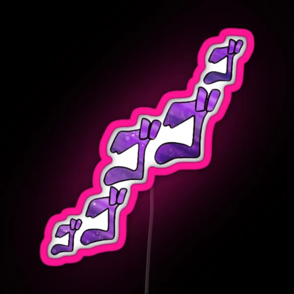Jojo Manacing Signs RGB Neon Sign