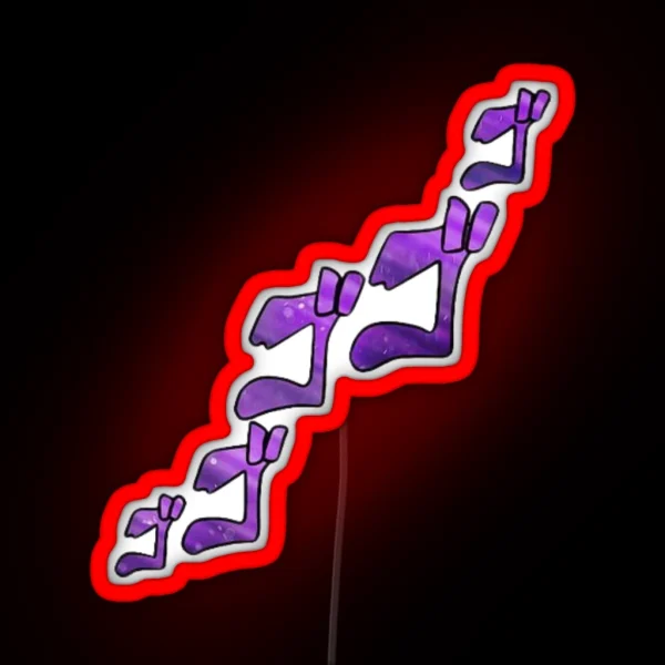 Jojo Manacing Signs RGB Neon Sign